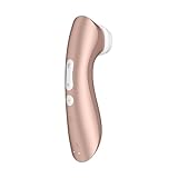 Satisfyer Pro 2 Plus | oro rosa | vibrador y estimulador de clítoris para mujer | juguete sexual extremo | vibrador erótico de ondas de presión para ella