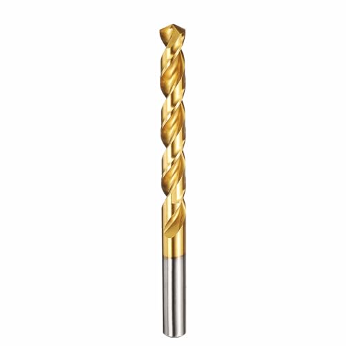 Foret HSS M42 10,7mm cobalt mèche de coupe acier inox et bois TIN