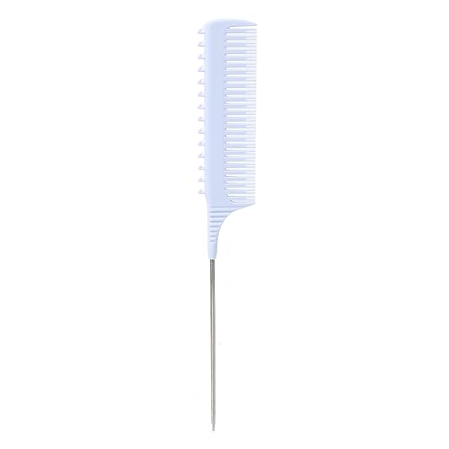 Peine Plastic Tail para Mechas y Peinado Unisex Lavanda miniatura 3