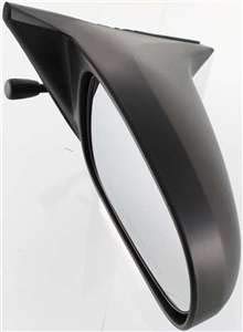 Kool Vue Manual Side Mirrors For Honda Civic 1996-2000 - Textured Black Pair