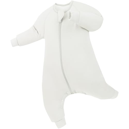 Image of PurComfy Supersoft Active Toddler Sleepsuit 1.0 TOG Long Sleeve Wearable Blanket with Legs All-Season Cozy Sleeper