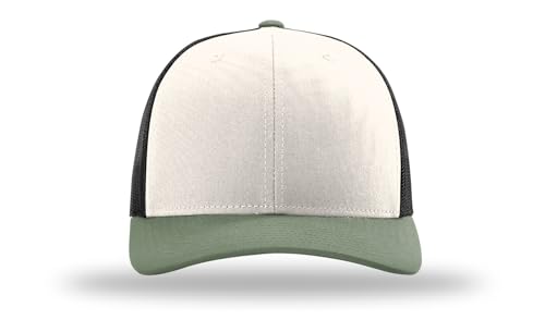 Image of Richardson 112 Trucker Hat - Premium Blank Baseball Cap, Adjustable Snapback Hat - Structured Six Panel Richardson Blank Hats