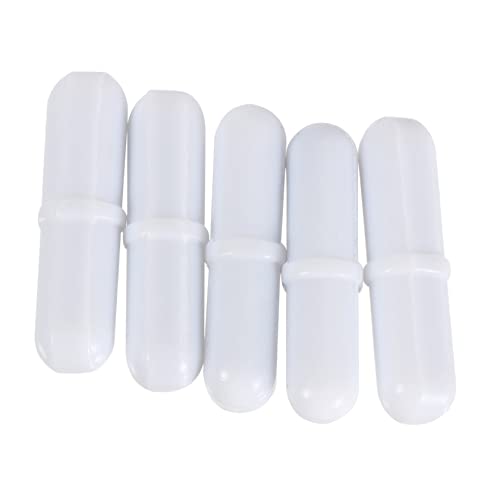 Alipis 5 Piezas Barra Magnética de Agitación para Laboratorio Agitador de Ptfe Varillas de Eficientes y Resistentes Químicos para Mezcladores Magnéticos