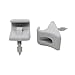 85235-1C300QS, Gray Sun Visor Clips Holdor Hook for Hyundai Getz 2002-2012, 852351C300QS