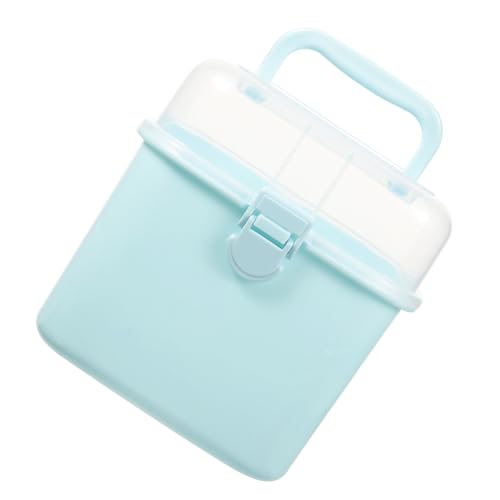 BESTYASH Kit De Emergencia Familiar Caja De Contenedor Organizador Estuche Para Emergencias Casa Pastillero Multicapa y Alta Capacidad Para Almacenamiento De Primeros Auxilios