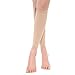 1 Pair Compression Stocking 20-30mmhg Calf Compression Sleeves for Men Women Footless Calf Support S-XXL Size for Shin Splint Relief, Recovery, Running(Black,L)