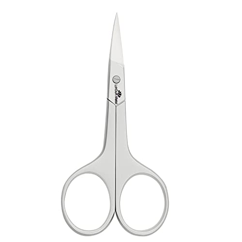 Cuticle Nail Scissors Curved Blade Acrylic Nail Scissors For Toenails Sharp Small Scissors Beauty Curved Professional Eyebrow Scissors For Women Manicure Scissors Curved Tip Facial Hair Scissors Curve