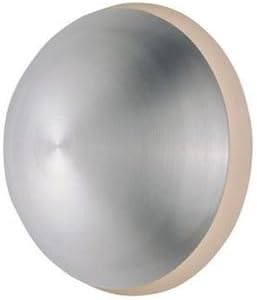 ET2 Alumilux-8W 1 LED Outdoor Wall Sconce-6.25 Inches Wide by 6.25 inches high-Satin Aluminum Finish