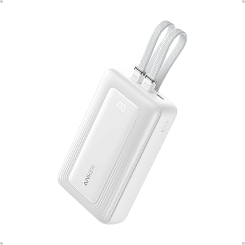 Anker Power Bank,20,000mAh 30W Portable Charger,USB-C and Lightni...