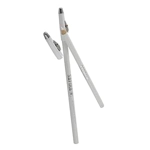 Lápis Delineador Para Olhos Safira Linha Basic Branco Com Apontador Bs10383 - 6