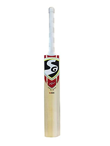 Bluekites Cricket bat Extra Small Season or Matches Ball Double Blade English Willow