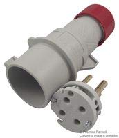 PE1664SV 16A, 415V, IP44; Current Rating16A; Voltage Rating VAC415V; Connector MOUNTINGCable Mount; Electrical Connector GenderPlug; PIN Configuration3P+E; ColourRED; IP RatingIP
