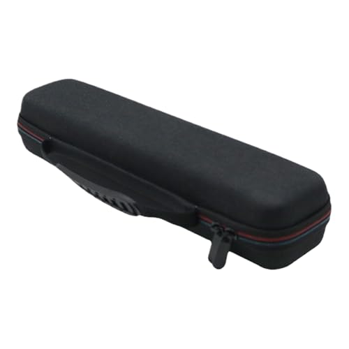 Porta plancha de pelo - Estuche de viaje de hierro | Contras para los rizos | Con asa, organización de viajes resistentes a los golpes para rizar la flauta de hierro d, Atributo único, Fare