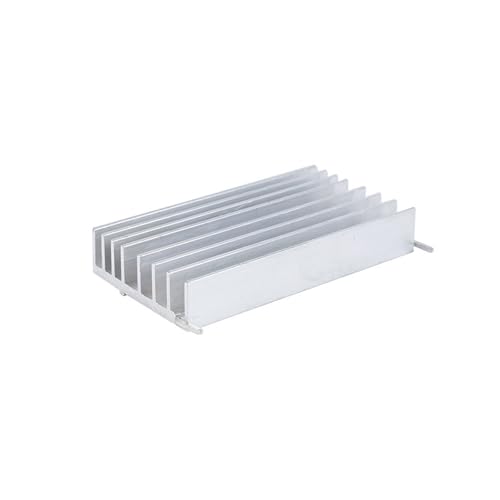 Disipador de calor de aluminio 35x9,5x50 ideal para proyectos de bricolaje electrónico