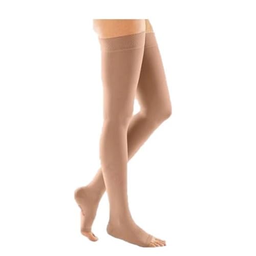 MEDIVEN - Mediven Struva 23 mm HG – Calcetines antirobo postoperatorias – Blancos – VI, Beige, Autoreggente