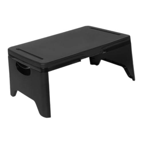 Angoily Portable Laptop Desk Multi Functional Lap Table for Writing Gaming Breakfast Bed for Teens Use Couch Sofa Floor Black