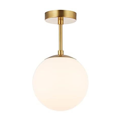 Elegant Opal Glass Globe Bathroom Light Cover