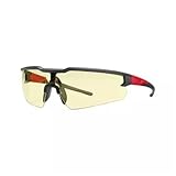 For Milwaukee Tool 48-73-2101 Safety Glasses - Yellow Anti-Scratch Lenses