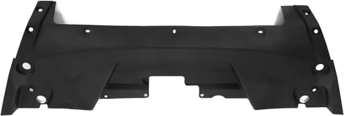 KUAFU Radiator Support Cover Compatible with 2014-2018 Jeep Cherokee Replacement for CH1224104 68138372AH PP Plastic Black