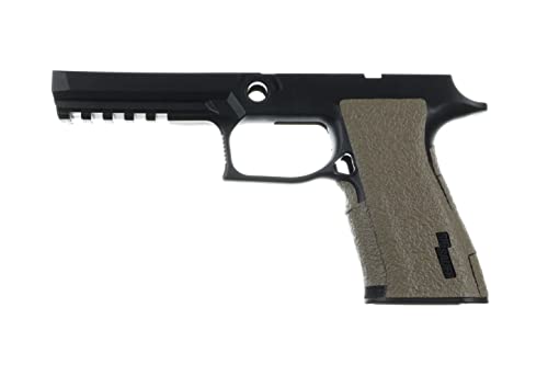 TALON GRIPS Adhesive Grip Compatible with Sig Saur P320 X-Ten - Made in USA (Rubber-Moss)
