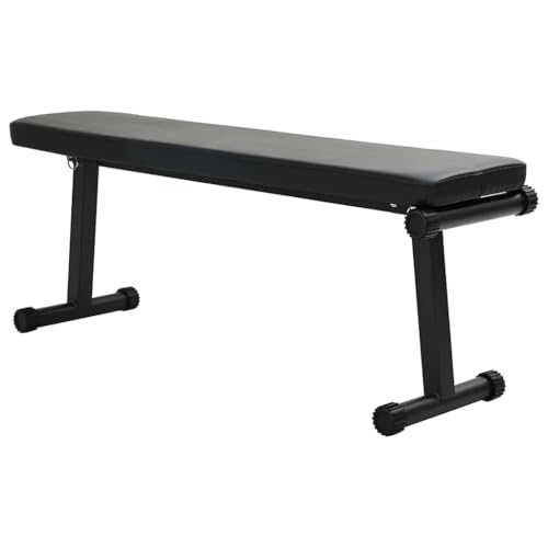 Lumanois Banc de Poids Noir 108 x 27 x 41 cm Acier Enduit de Poudre Bancs d'exercice Noir,42007905