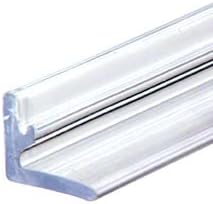 CRL DK80L 80 Replacement Clear Plastic L-Seal for Bypassing Shower Sliders - Set of 2 - Pack of 2