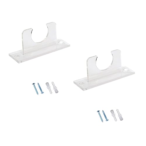 balacoo Acrylic Baseball Bat Holder Wall Softball Bracket Sturdy Bat Display Stand