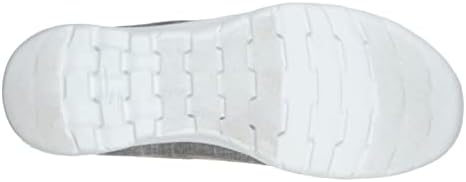 Skechers womens Go Walk Lite - 136001 Ballet Flat, Grey, 8 US | Image 3