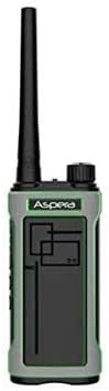aspera victor long range high performance licence free walkie talkie made iin india (pack of 1)-Black