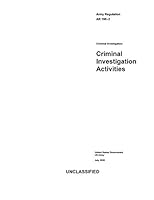 Army Regulation AR 195-2 Criminal Investigation Activities July 2020 B08DPVZ7JF Book Cover