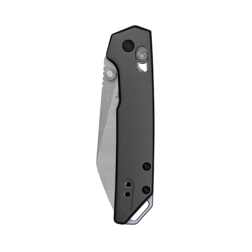 Image of Kershaw Mini Iridium Folding Pocket Knife, 3 inch D2 Steel Blade, DuraLock, Aluminum Handle, Pocketclip