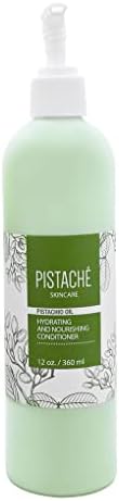 Pistaché Skincare Pistachio Oil Conditioner | Hydrating & Nourishing Hair Care with Vitamin E | Sulfate & Paraben Free, 12 oz