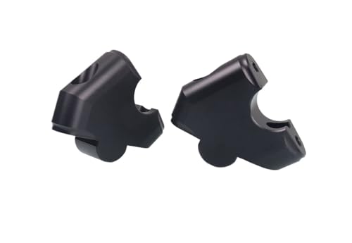 Guidon Moto Benda BD300 Rehausseur et Adaptateur de Serrage pour Rallonge Noir