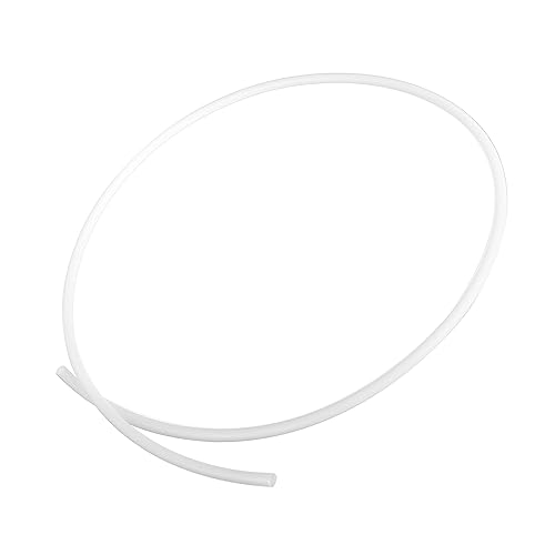 Image of Othmro PTFE Teflon Bowden Tube 3.28ft-6mm ID x 7mm OD-Milky White Connector Tubing for 3D Printer-1PCS