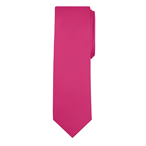 Image of Jacob Alexander Men's Extra Long Solid Color Tie