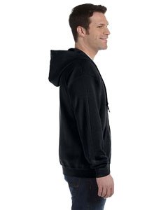Product of Brand Gildan Adult Heavy Blend 8 oz, 50/50 Full-Zip Hood - Black - 4XL - (Instant Savings of 5% & More)3
