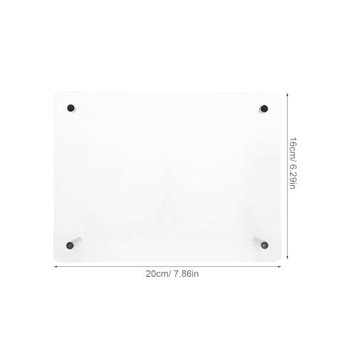 Soporte de acrílico transparente para exhibición de tarjetas de mesa 3