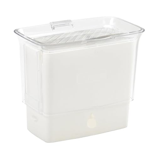 FHGSPQWM Clear View - Contenedor de almacenamiento de verduras y cilantro que mantiene la frescura para la organización de la cocina y los picnics, conservador esencial de cilantro