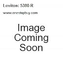 Leviton 5380-R RD DUP REC 20A125V Non-ALARMED B&S