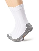 Chaussettes agréablement douces et chaudes avec soulagement de la pression. Régulation de l'humidité, confortable et durable. Idéal pour les athlètes et les femmes et les hommes actifs. Large bande confortable sans impression en caoutchouc, rembourra...