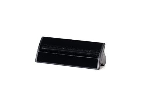 FLUX-Hifi Flux-Brush Vinyl Record Brush Combined with Velvet Pads and Carbon Fibre Brush, black - Image 4
