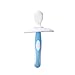 Hemoton Brosse à dents à poils souples pour bébé en silicone (bleu)