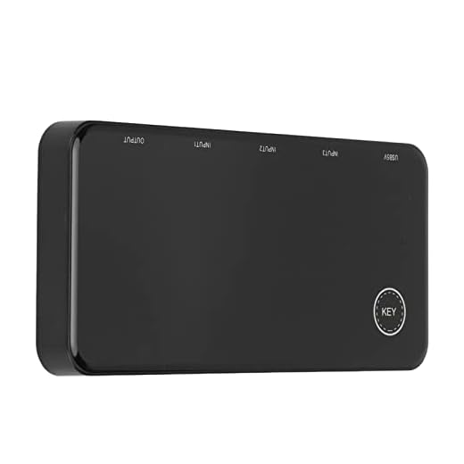 4K HDMI Switch, 3 In 1 Out HD Multimedia Interface Switcher, 4K Display Splitter med Fjärrkontroll, HDMI Switcher Selector för PS4 för PS3 PC Bärbara Datorer