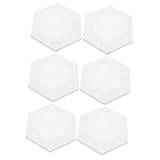 SEWACC 6 Piezas Marco Redondo Marcos De Lienzo Pintura Para Lienzo Tableros Estirados Sin Ácido Lienzo Blanco Liso Arte Lienzo Tablero De Dibujo Irregular Tela De Pintura Tablero De