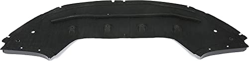 Image of HECASA Engine Splash Shield Cover Compatible with 2016-2020 Kia Optima Replacement for 29110D5500 KI1228168 Black PET Front Under Radiator