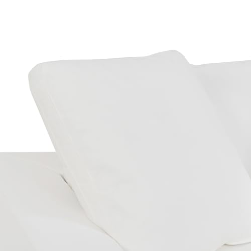 Sillón Tapizado Oversized Confortable Blanco miniatura 6