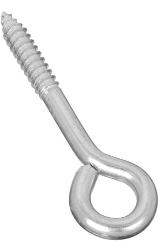 Tornillo de ojo para madera 5/16" x 4" y cáncamo de anclaje resistente 2150BC 5