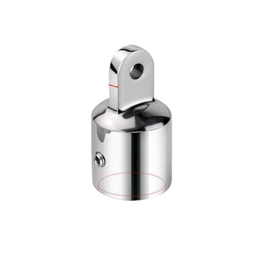 Capuchon Bimini 32mm extrémité œil acier inox 316 bateau