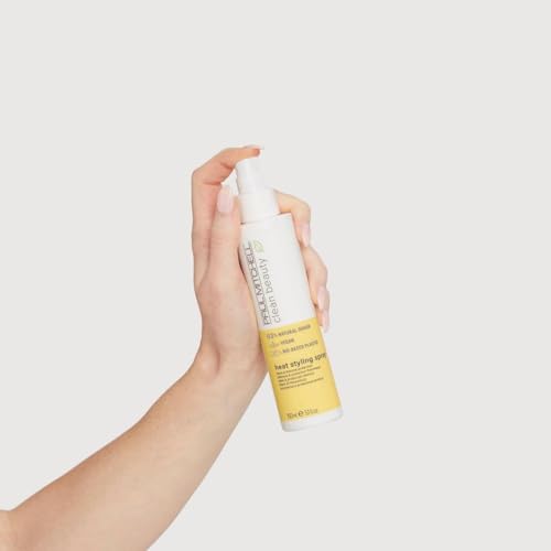 Paul Mitchell Clean Beauty Heat Styling Spray - Spray vegano de protección contra el calor para todo tipo de cabello, spray protector de calor para una sujeción ligera, 150 ml - imagen 2