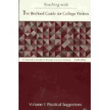 Teaching With the Bedford Guide for College Writers 0312119879 Book Cover